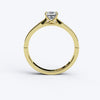 varitsa-jewellers - Solitaire Gold Engagement with 0.5ct Princess Cut Diamond - 01SG07